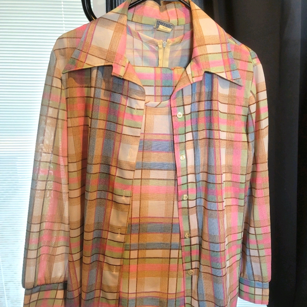 Vintage bodin knits femlae pant suit
